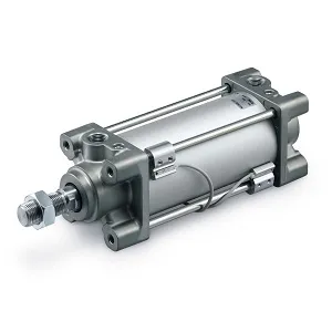 Xi lanh khí nén tiêu chuẩn, tác động kép, một cần piston MB2B32-1 - MB2 Series